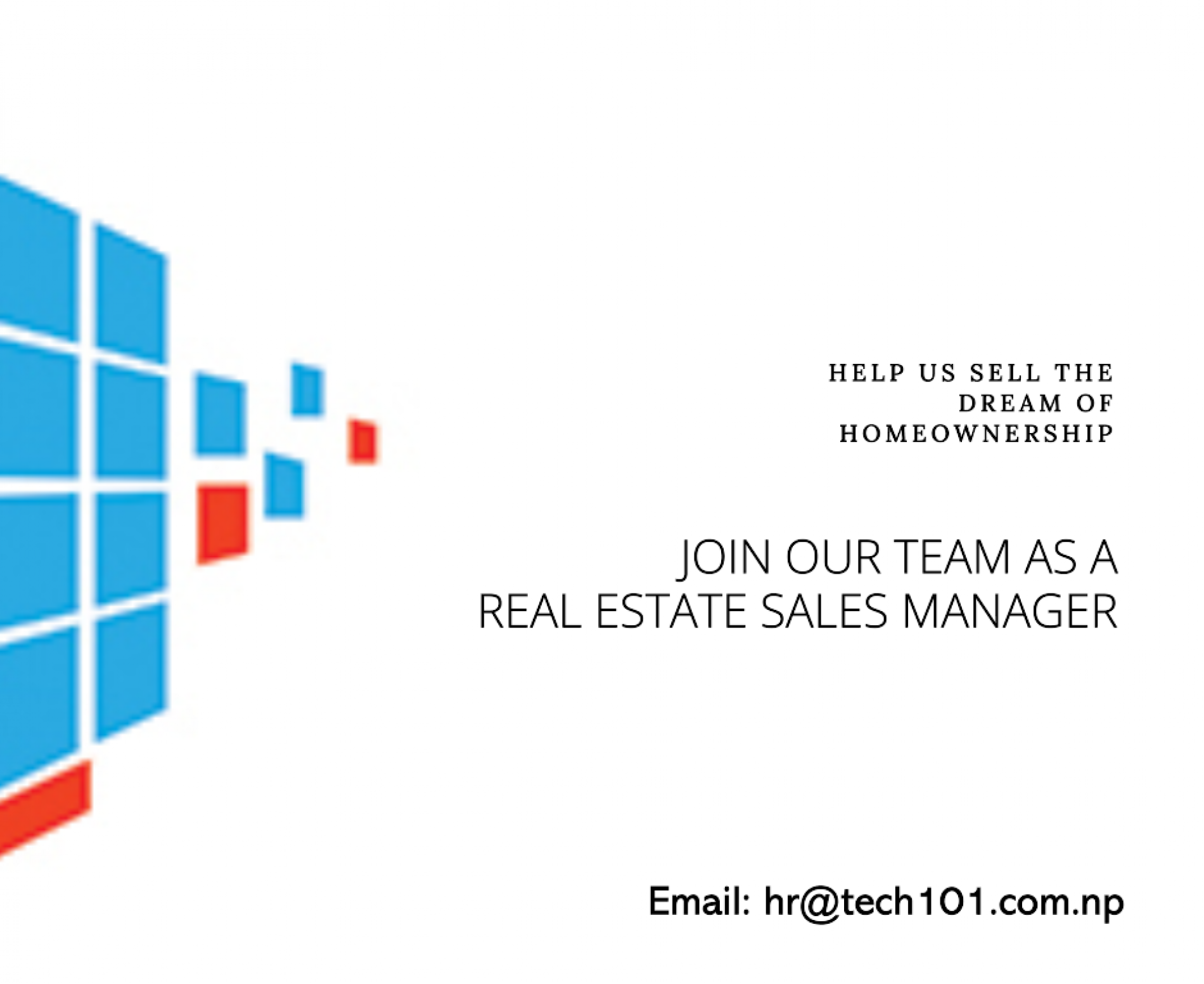 Real Estate Sales Manager, Kathmandu